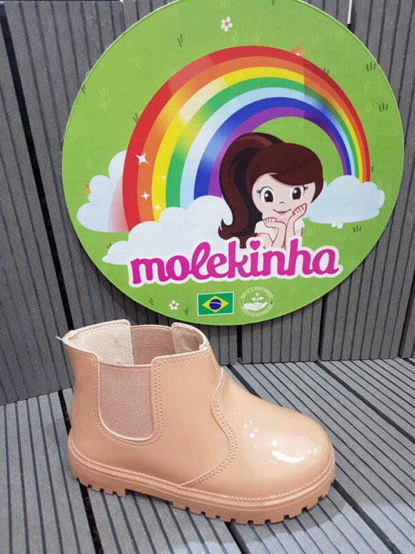 Botas Charol Molekinha Niñas